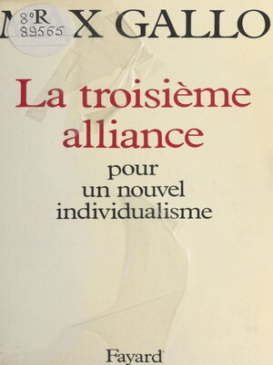cover image of La troisième alliance